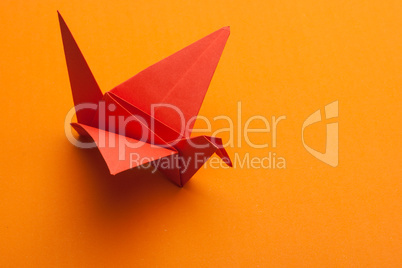 origami paper crane