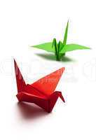 origami paper crane