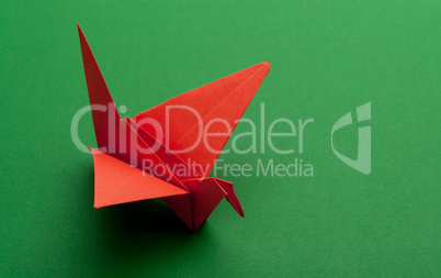 origami paper crane