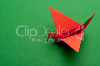 origami paper crane