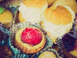 Retro look Pastry picture