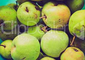 Retro look Pears picture