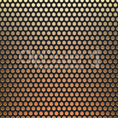 metal grid fire background