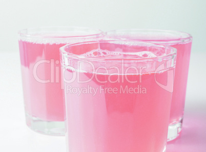 Pink grapefruit juice