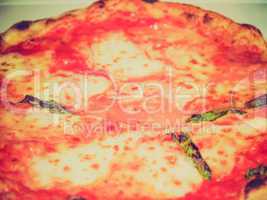 Retro look Pizza Margherita