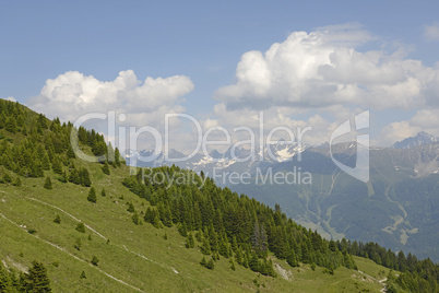 Landschaft bei Fiss, Tirol