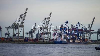 Hamburg Hafen DSLR Zeitraffer