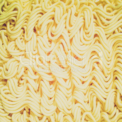 Retro look Noodles pasta