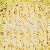 Retro look Noodles pasta