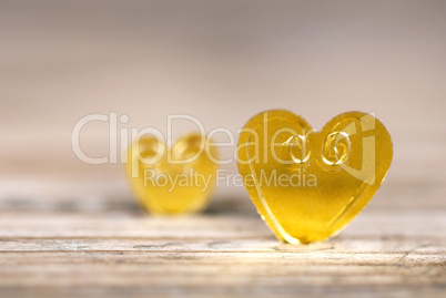 Two Golden Hearts