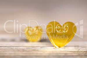Two Golden Hearts