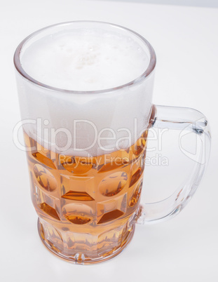 Lager beer glass