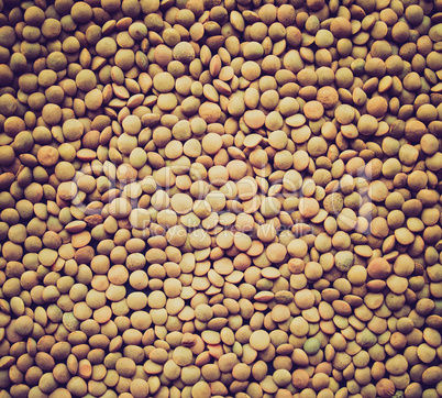 Retro look Lentils picture