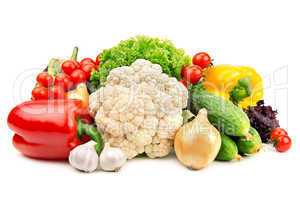 Set of vegetables