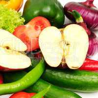 fresh fruits and vegetables