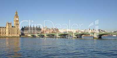 Westminster bridge, London