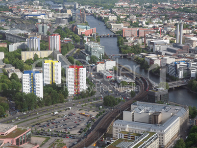 Berlin aerial view