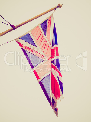 Retro look UK Flag