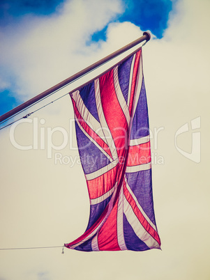 Retro look UK Flag