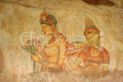 Wolkenmaedchen Sigiriya