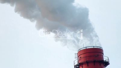 Thermo power plants chimney