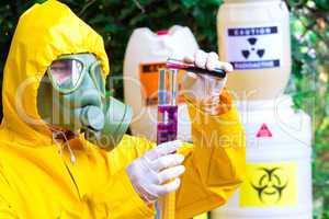 Testing of toxic substances