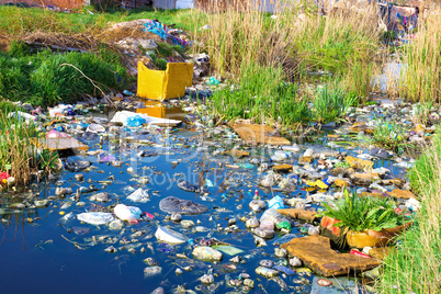 Pollution in the river