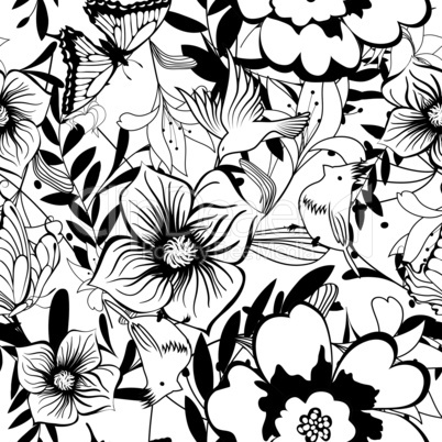 Seamless floral pattern