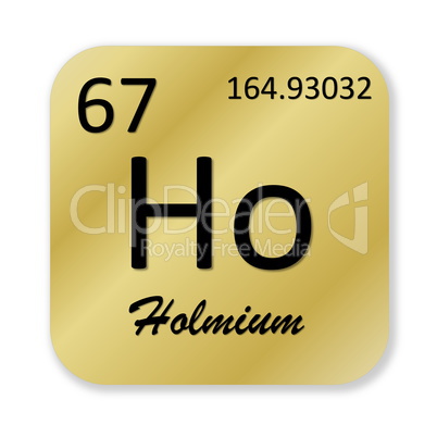 Holmium element