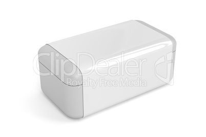 White plastic box