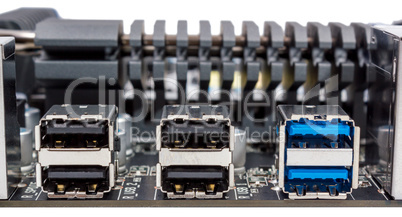 Electronic collection - Connector of computer motherboard