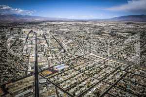 Luftaufnahme & Infrastruktur Las Vegas, Nevada