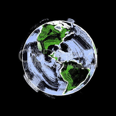 Earth Sketch 003