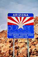 Arizona road sign