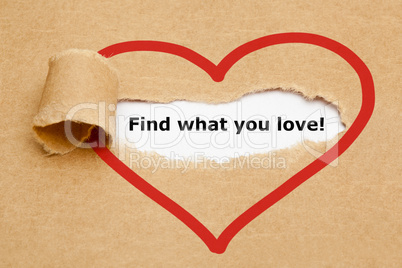 Find what you love