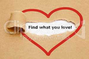 Find what you love