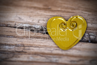 Heart on Broken Wood