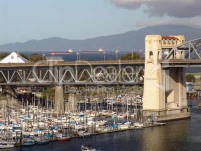 Brücke nach Granville Island in Vancouver