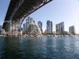 Brücke nach Granville Island in Vancouver