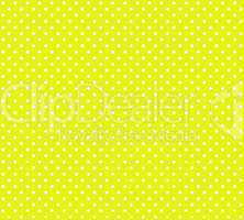 Hintergrund - Weiße Pünktchen auf gelb