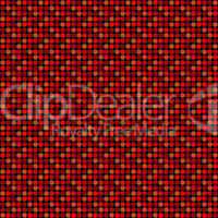 Rote Pünktchen auf schwarzem Hintergrund