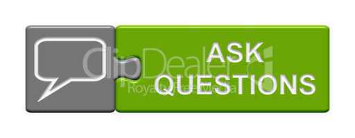 Puzzle-Button grün grau: Ask Questions