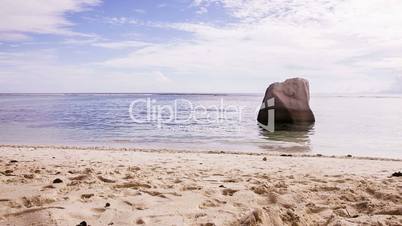 Single Boulder at Anse Coco Beach // Seychelles HQ