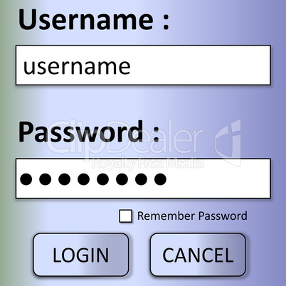 Login form