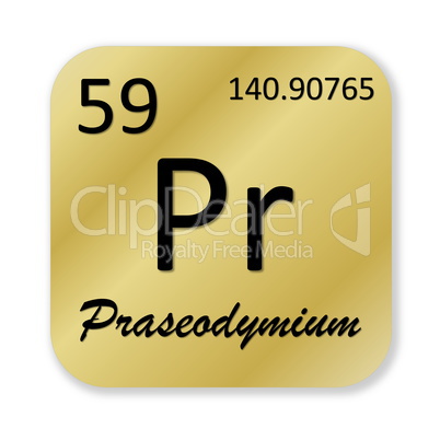 Praseodymium element