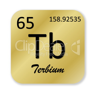 Terbium element