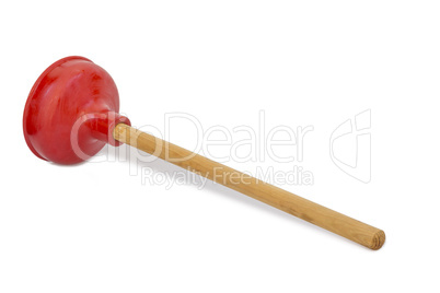 Plunger isolated on white