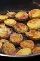 Roasted Potatoes in a pan