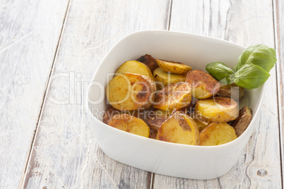 Roasted Potatoes in a bowl
