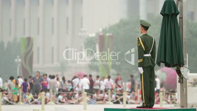 Chinese National Flag guard HD
